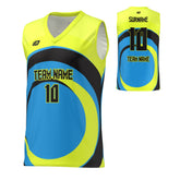 Basketball Jersey Swell - Neon Yellow